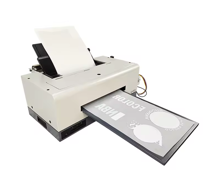 dtf printer with printed files