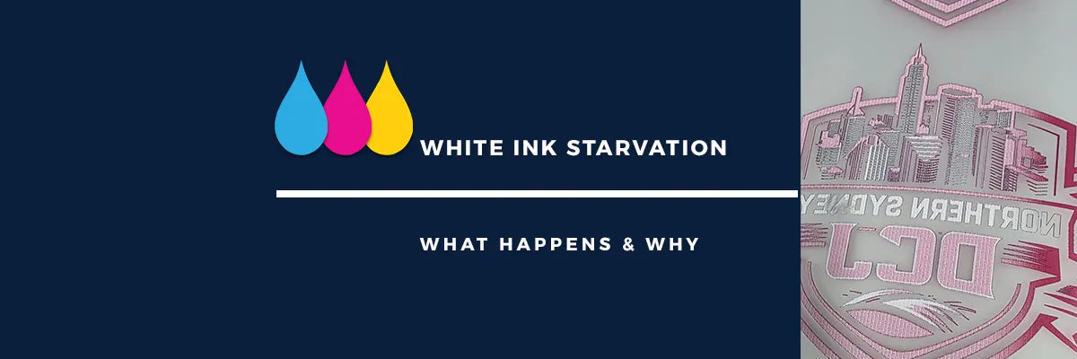 White ink starvation blog image