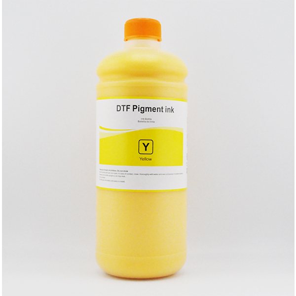 DTF pigment ink - Yellow 1L bottle