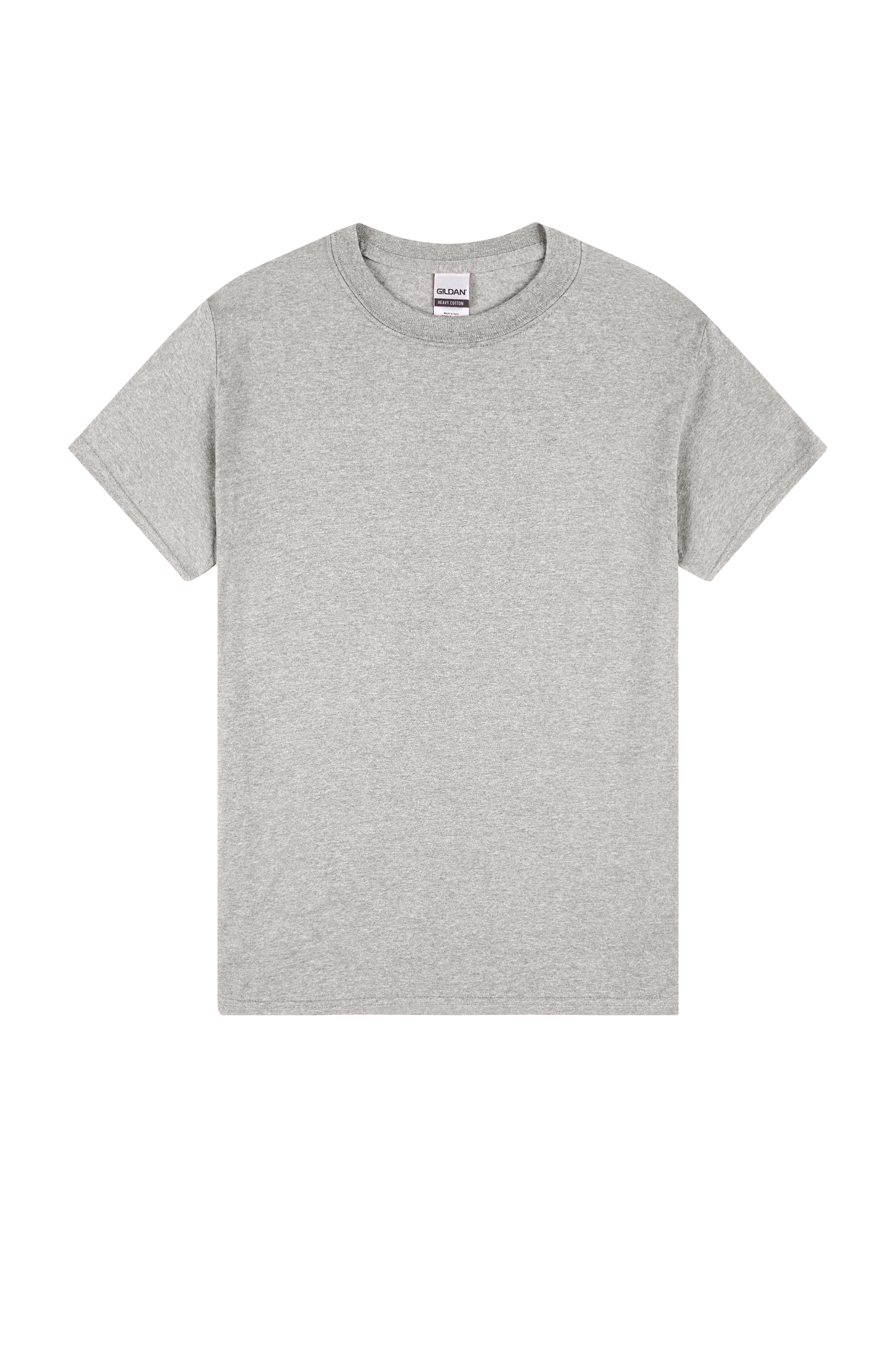 gildan unisex T sports grey front view