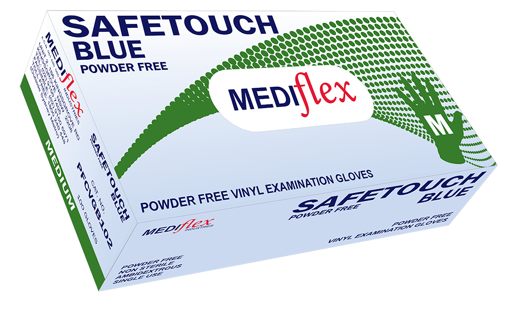 medium medical gloves - Blue