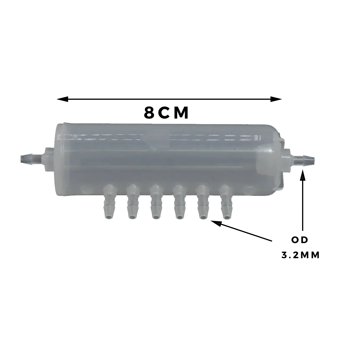 White in seperator for Water based or eco solvent inks - 6 ports