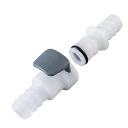 Male female connector for landing page