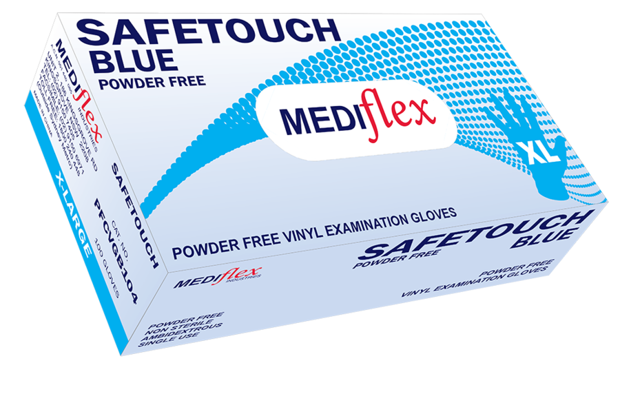 Extra-large medical gloves - Blue