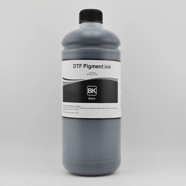 DTF pigment ink - Black 1L bottle — DTF PET Film Pigment Inks for Epson A1 printheads for DTF printers
