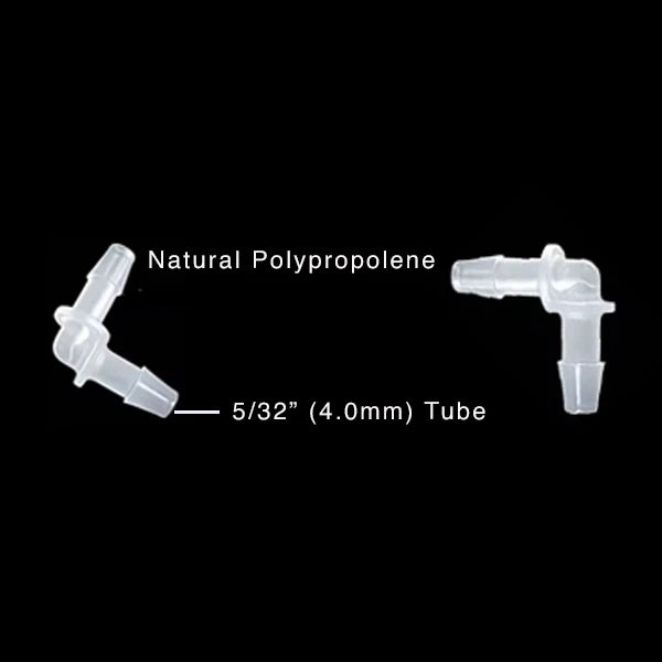Elbow fitting - 90Â° 5/32" (4.0mm) — Elbows and Y connectors for printer ink line setup for DTG & DTF printers
