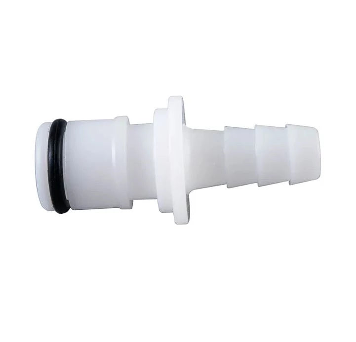 in line connector side v 6.4mm — Male In-line without valved barbed 1/4 (6.4mm) for DTG & DTF printers