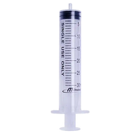 Luer sip syringe - 30ml, Eccentric nozzle — 30ML Luer sip Nozzle Syringe for precise application for DTG & DTF printers
