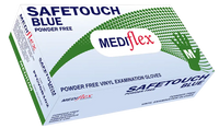 medium medical gloves - Blue — Blue Powder Free Vinyl Examination Gloves - Box for DTG & DTF printers
