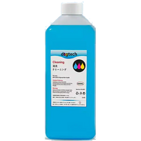 Print head cleaning solution - 1L, Blue — Quality printhead cleaning solution 1LT Bottle Blue for DTG & DTF printers
