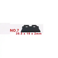 printer wiper blade no:7 — Eco-Solvent Printer Printhead Wiper Blades for DTG & DTF printers