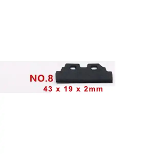 printer wiper blade no:8 — Eco-Solvent Printer Printhead Wiper Blades for DTG & DTF printers