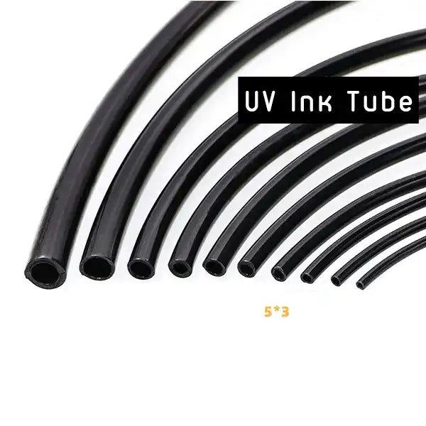 UV silicone ink tube 5x3 — UV Ink Tube Single Line Feeding ink Line. 1M length for DTG & DTF printers
