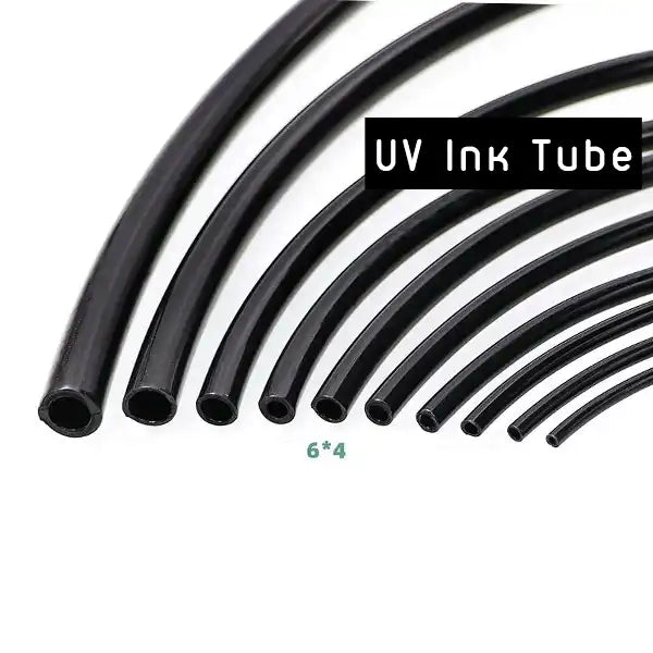 UV silicone ink tube 6x4 — UV Ink Tube Single Line Feeding ink Line. 1M length for DTG & DTF printers
