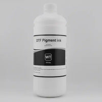 White 1L bottle-  DTF pigment ink  — DTF PET Film Pigment Inks for Epson A1 printheads for DTF printers
